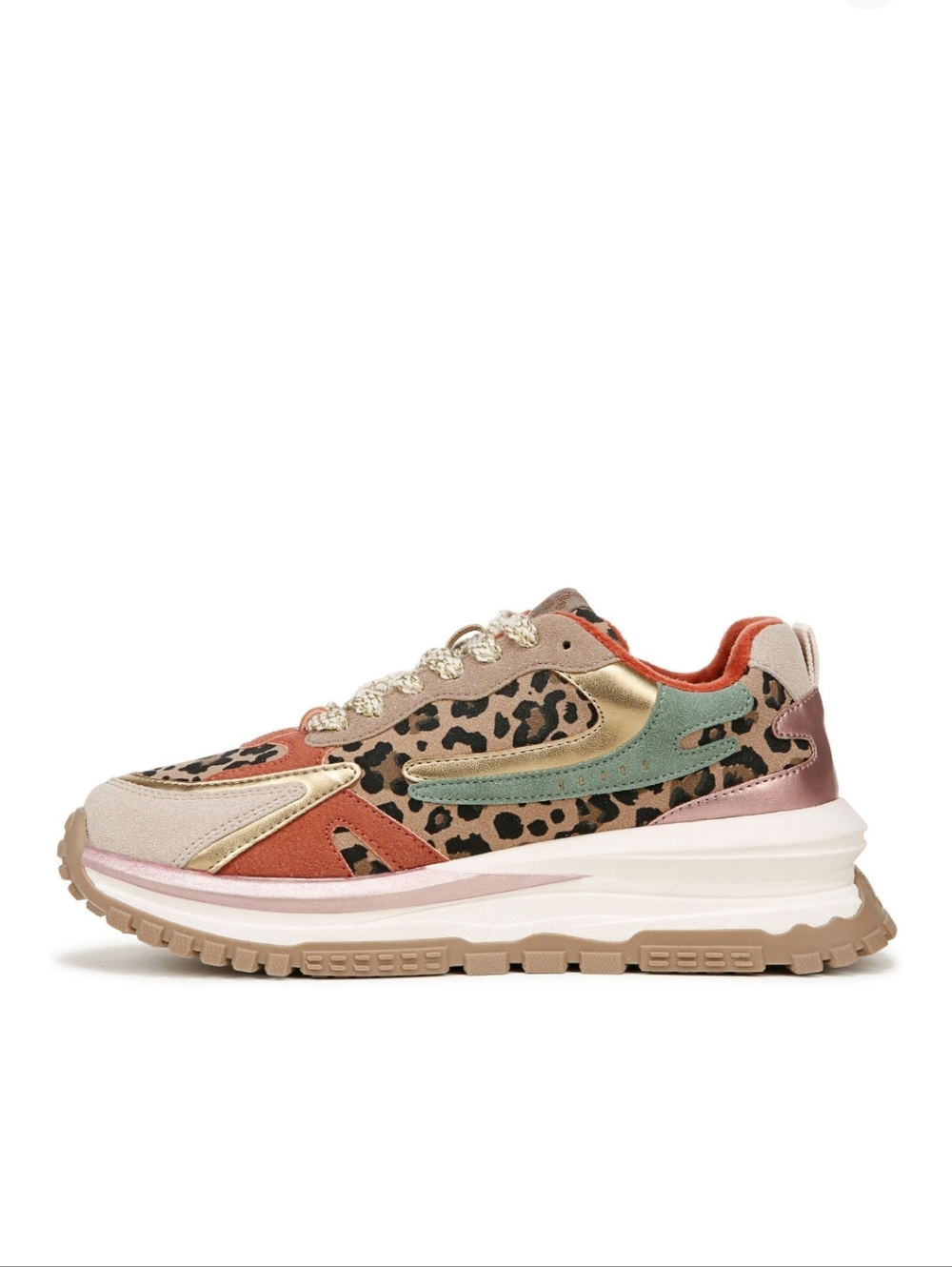 Women's Blowfish Malibu Leo Sneaker -  Leopard Print / Rose Gold Metallic - Picture 6 of 8